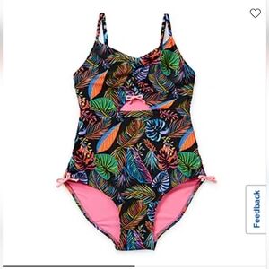 Thereabouts size 20 1/2 one piece girls swimsuit